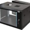 6U Data Cabinet 600 by 450 Wall Mount