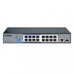 D-Link DES-F1016P-E/B 16-port Fast Ethernet Unmanaged Switch