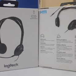 Logitech Stereo Headset H111 – Black (3.5 MM JACK) – 981-000593