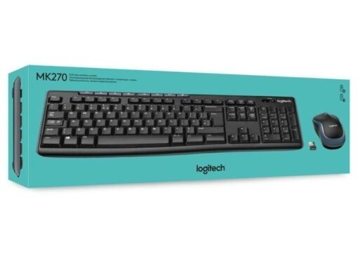 Logitech Wireless Keyboard & Mouse MK270 - 920-004509