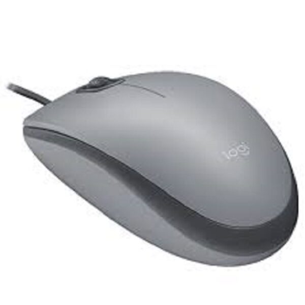 Logitech USB Silent Mouse M110 - Mid Grey - 910-005490