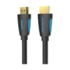 VENTION FLAT HDMI CABLE 0.5M BLACK- VEN-AAKBD