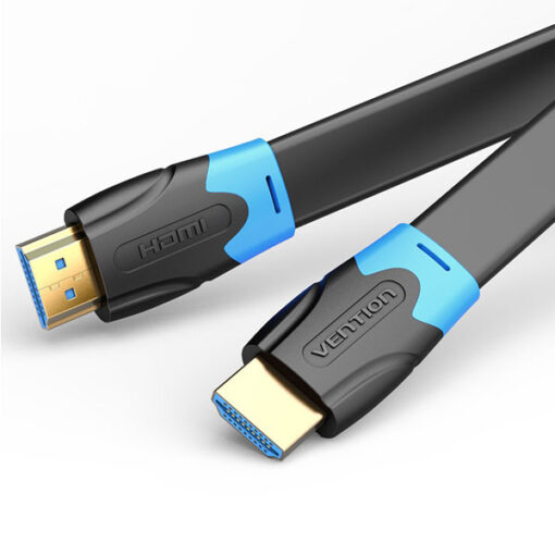 VENTION FLAT HDMI CABLE 3M BLACK - VEN-AAKBI