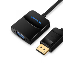 Vention Flat HDMI To VGA Converter with USB-(VEN-ACKBB)