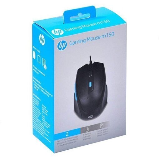 HP USB Gaming Mouse M150 Black - 1QW50AA