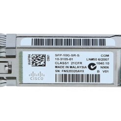 Cisco SFP-10G-SR 10GBASE-SR SFP Module transceiver