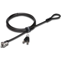 HP Keyed Cable Lock 10 mm - Black - T1A62AA