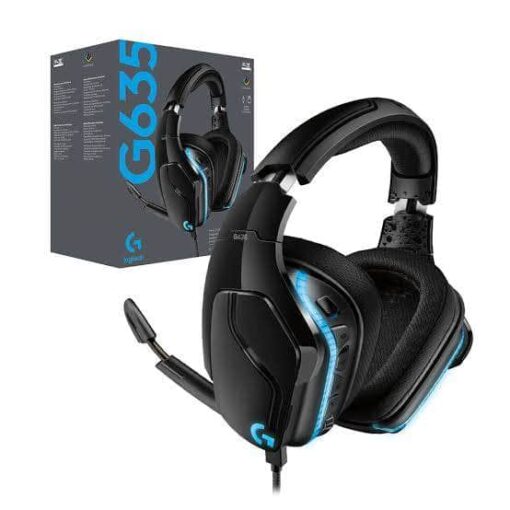 Logitech G635 Gaming Headset - USB - 981-000750