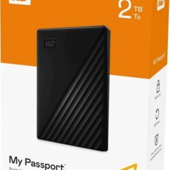 WD My Passport 2TB - Black - WDBYVG0020BBK-WESN