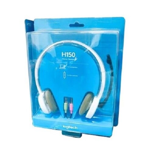 Logitech Stereo Headset H150 - White (2*3.5 MM JACK) - 981-000350