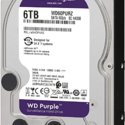 WD Purple Surveillance Hard Drive - 6 TB WD63PURZ