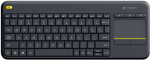 Logitech Keyboard with TouchPad K400 Plus-White-920-007146