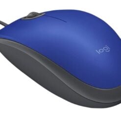 Logitech USB Silent Mouse M110 - Blue - 910-005488