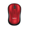 Logitech Wireless Mouse M185 - Red - 910-002237