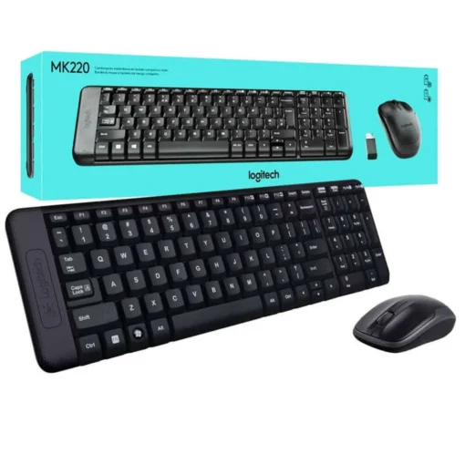 Logitech Wireless Keyboard & Mouse MK220 - 920-003161