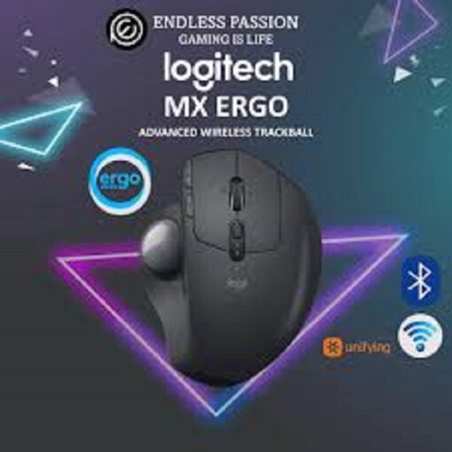 Logitech MX ERGO Advanced Wireless Trackball - 910-005179