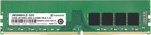 Transcend Desktop RAM DDR4 32GB 2666 - JM2666HLE-32G