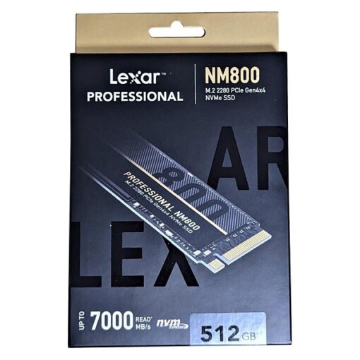 Lexar Professional 512GB NM800 PRO SSD (LNM800P512G-RNNNG)