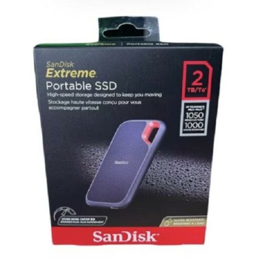 SanDisk E61 Extreme Portable SSD 2TB-SDSSDE61-2T00-G25