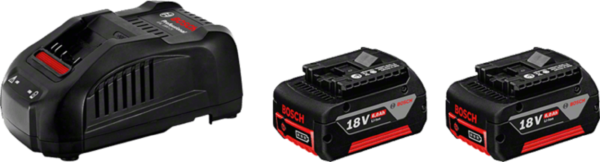 Bosch Starter Kit 18V 6.0Ah Professional, Charger & 2 Batteries
