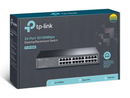 Tp-link 24-port 10/100Mbps Desktop/Rackmount Switch-TL-SF1024D