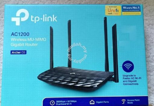 Tp-link AC1200 Wireless Gigabit Router-TL-ARCHER C6