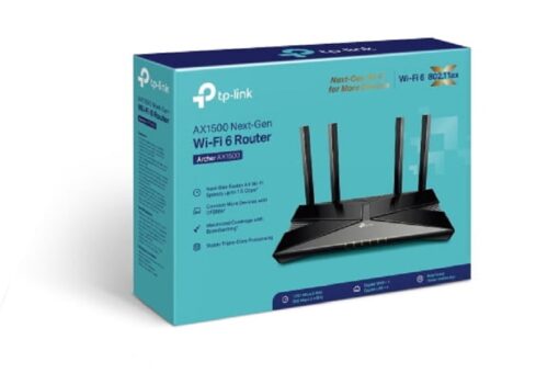 Tp-link AX1500 Wi-Fi 6 Router -TL-ARCHER AX10