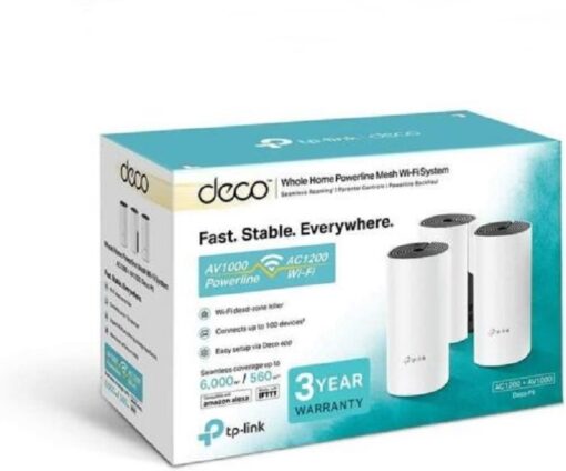 Tp-link Deco P9 AC1200+AV1000 Mesh WiFi System (3PACK)