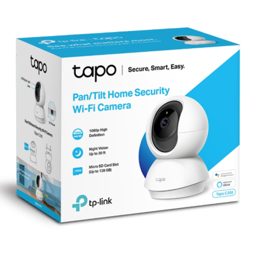 TP-Link Pan/Tilt Home Security Wi-Fi Camera -TL-Tapo C200