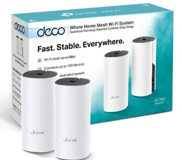 TP-Link Deco M4 AC1200 Home Mesh Wi-Fi System (2-PACK)