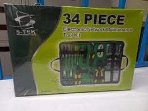 S-Tek 34 piece networking tool kit