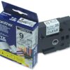 Brother TZE-121 9mm Black On Clear Compatible Label Tape
