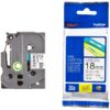 BROTHER Tape 18mm Laminating Black On White (tze-241)
