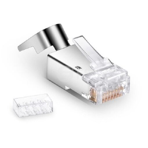 Cat6A Shielded RJ45 Connector Metallic