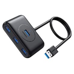 UGREEN 4-Port USB 3.0 Hub with USB-C & USB-A 2-in-1 interface 1M Black - CR113