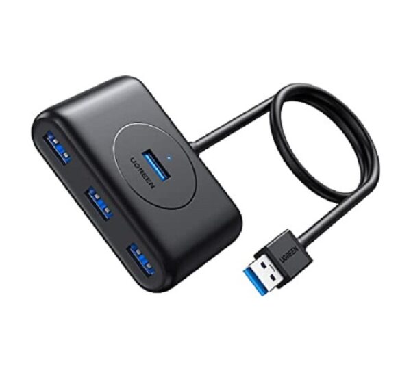 UGREEN 4-Port USB 3.0 Hub with USB-C & USB-A 2-in-1 interface 1M Black - CR113