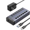 UGREEN 7-Port Powered USB 3.0 Hub US Power adaptor - CM481