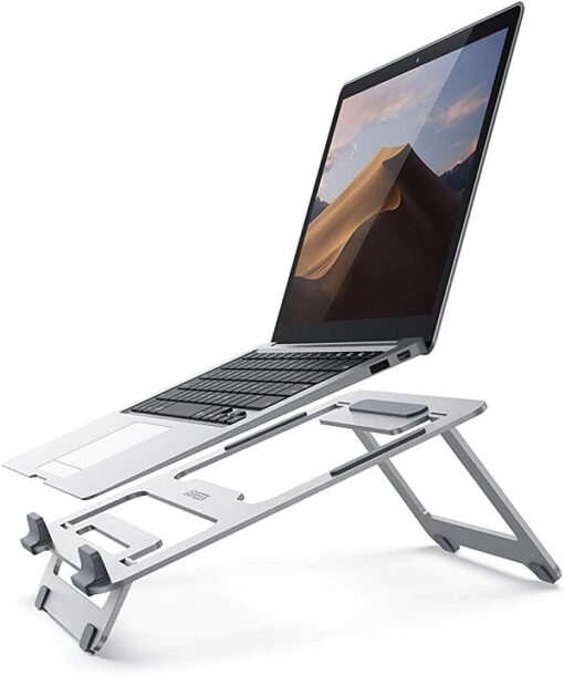 UGREEN-Foldable-Adjustable-Laptop-Stand-Silver-LP451