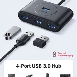 UGREEN USB 3.0 A 4 Ports HUB - CR113