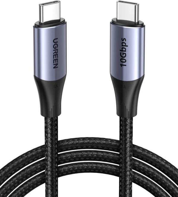 UGREEN USB-C 3.1 Gen2 Male To Male 5A Data Cable-US355