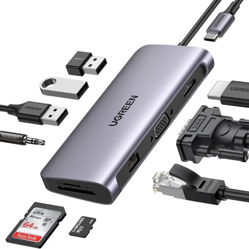 UGREEN USB-C Multifunction Adapter 10 in 1 - CM498