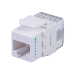 VENTION-CAT.6-UTP-180-DEGREE-KEYSTONE-JACK-WHITE