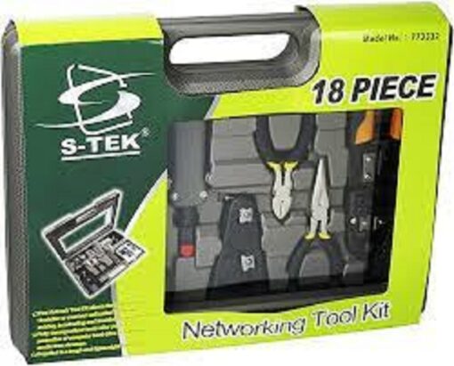 S-Tek 18 piece networking tool kit
