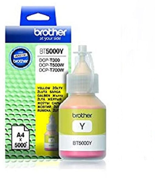 BROTHER BT5000Y Ink Bottle (Yellow)