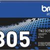 BROTHER Genuine TN-2305 Black Toner Cartridge