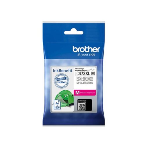 BROTHER LC472XLM HIGH YIELD CARTRIDGE-MAGENTA