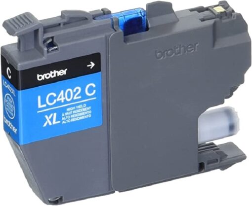 Brother Genuine LC402XL High Yield Cyan Ink Cartridges