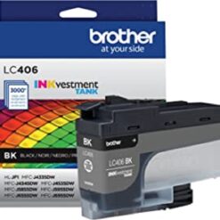 Brother Genuine LC406BK Black Tank Ink Cartridge