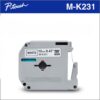 Brother Genuine MK231 Black on White Non-Laminated Tape12 mm
