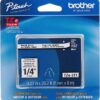 Brother Genuine P-Touch TZE-211 Label Tape Black on White